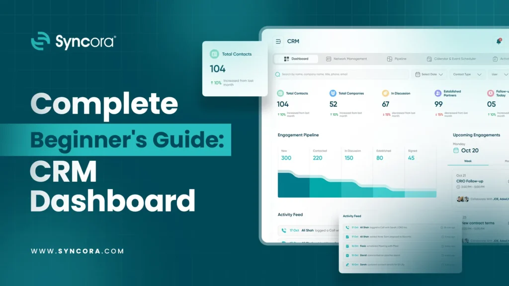 Syncora Training | CRM Dashboard